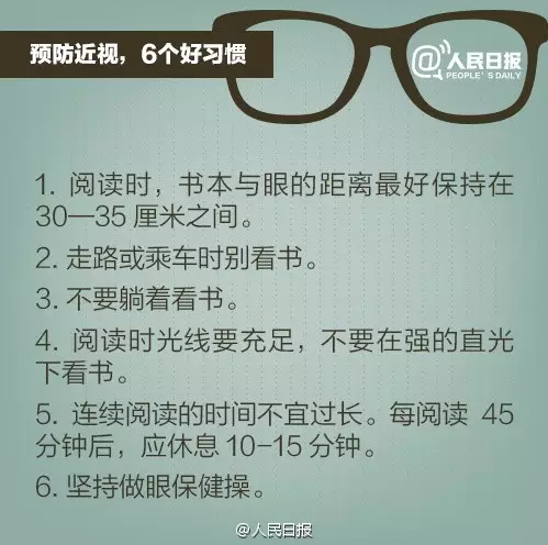 【人民日報辟謠啦】這些近視誤區你中招了嗎